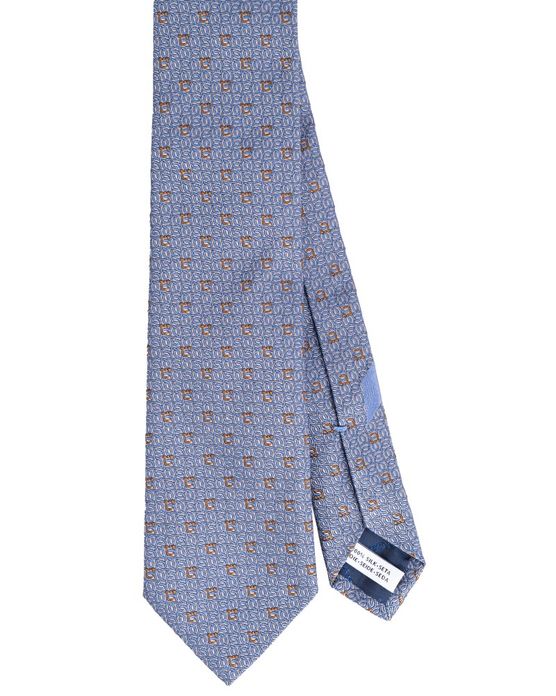 SALVATORE FERRAGAMO Cravatta Azzurro