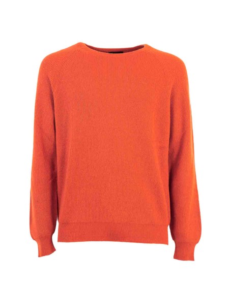 Shop CORTECCI  Maglia: Cortecci maglia in cashmere.
Girocollo.
Maniche lunghe.
Spalle abbassate.
Vestibilità regolare.
Composizione: 100% Cashmere.
Fabbricato in Italia.. 47024-6100
