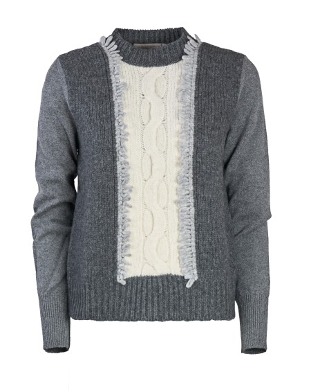 Shop D.EXTERIOR  Maglia: D.Exterior maglia in lana.
Girocollo.
Maniche lunghe.
Collo, fondo e polsini a coste.
Dettaglio a contrasto di colore.
Vestibilità regolare.
Esterno: 38% Seta 81% Lana 3% Poliammide.
Fabbricato in Italia.. 57591-14