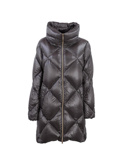 Shop HERNO  Piumino: Herno piumino lungo.
Maniche lunghe.
Imbottitura ad iniezione in finissima piuma d’oca. 
Vestibilità over.
Chiusura con zip con doppio cursore.
Tasche a filetto con automatici.
Composizione: 100% Poliestere.
Fabbricato in Romania.. PI001518D12017-9480