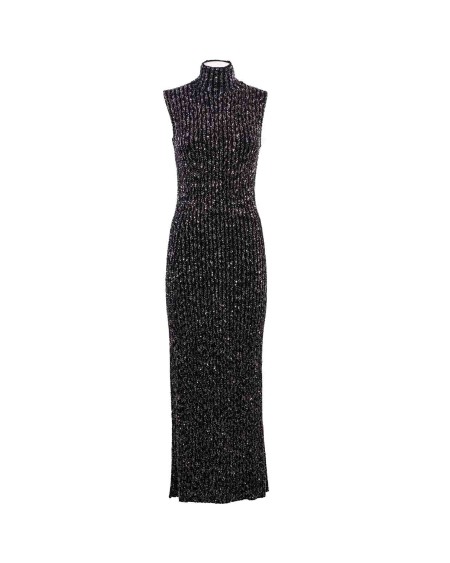 Shop MISSONI  Abito: Missoni abito longuette senza maniche.
Senza maniche, con collo alto.
Vestibilità aderente.
Composizione: 50% Viscosa 28% Polaimmide 22% Poliestere.
Fabbricato in Italia.. DS23WG09BK025R-S90DI