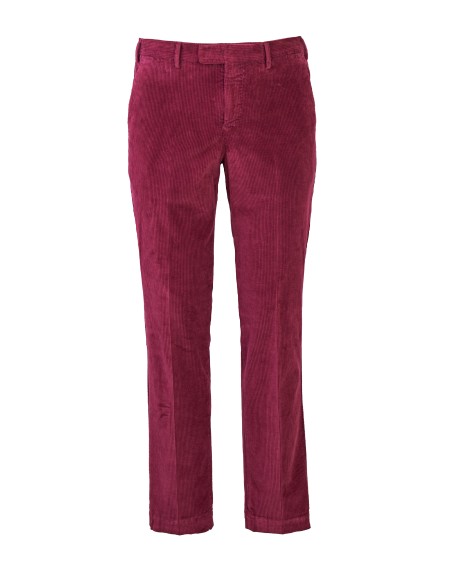Shop PT01  Pantalone: PT01 pantalone in velluto millerighe di cotone elasticizzato.
Slim fit.
Tasche frontali e posteriori.
Composizione: 98% cotone 2% elastan.
Fabbricato in Italia.. COATMAZ00CL1TU87-N675