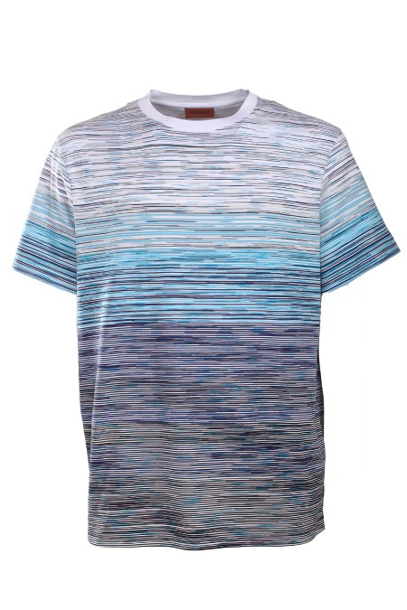 Shop MISSONI  T-shirt: Missoni t-shirt girocollo con maniche corte multicolore.
Composizione: 100% Cotone.
Fabbricato in Romania.. US23SL0J-F705K