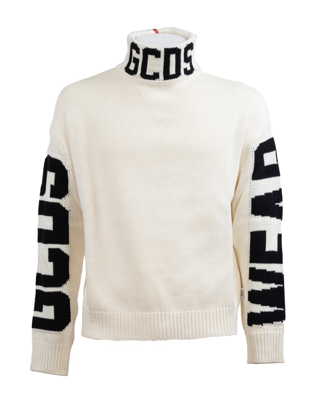 shop GCDS Saldi Pull: GCDS maglia con maxi Logo.
Collo alto.
Maniche lunghe.
Dettaglio Logo sul collo e sulle maniche.
Vestibilità regolare.
Composizione: 50% lana 50% acrilico.
Made in Italy.. CC94M380030-66 number 9862365
