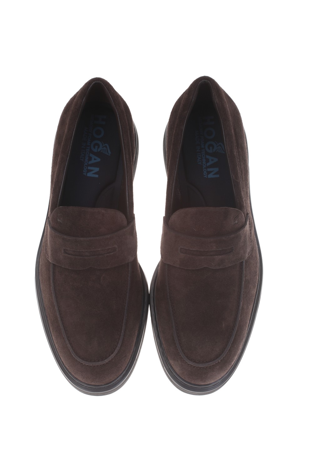 shop HOGAN  Mocassino: Hogan mocassino in suede.
Tomaia in suede.
Mascherina.
Monogramma Hogan impresso.
Guardolo con cuciture.
Fussbett in memory foam.
Suola in gomma.
Custodia in tessuto inclusa.
Fabbricato in Italia.. HXM5760DU50HG0-S807 number 1516904