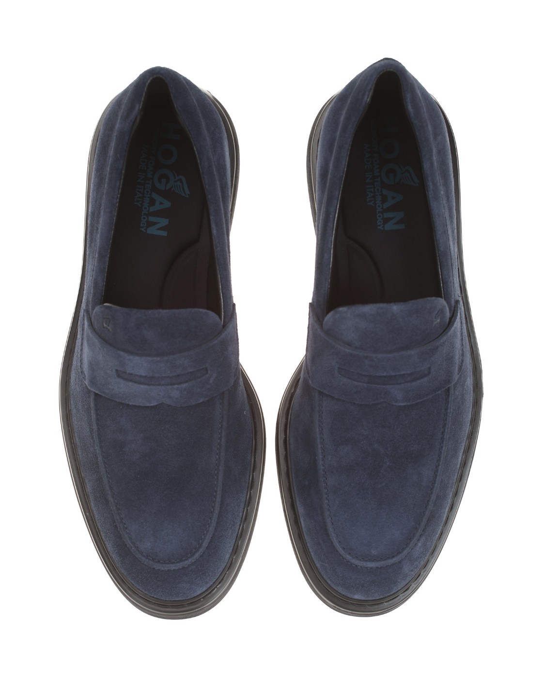 shop HOGAN  Mocassino: Hogan mocassino in suede.
Tomaia in suede.
Mascherina.
Monogramma Hogan impresso.
Guardolo con cuciture.
Fussbett in memory foam.
Suola in gomma.
Custodia in tessuto inclusa.
Fabbricato in Italia.. HXM5760DU50HG0-U828 number 1558687