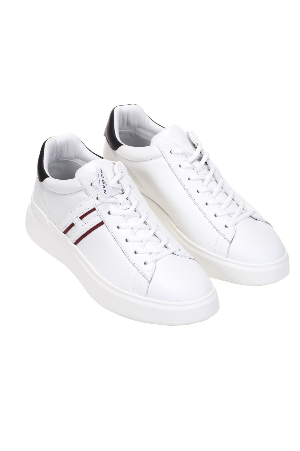 shop HOGAN  Sneakers: Hogan Sneakers H580 in pelle.
Tomaia in pelle.
H laterale.
Fussbett in memory foam.
Suola in gomma.
Indicazioni di cura e mantenimento incluse.
Custodia in tessuto inclusa.
Composizione: 100% pelle.
Made in Italy.. HXM5800DV42QI5-14ZZ number 9908821