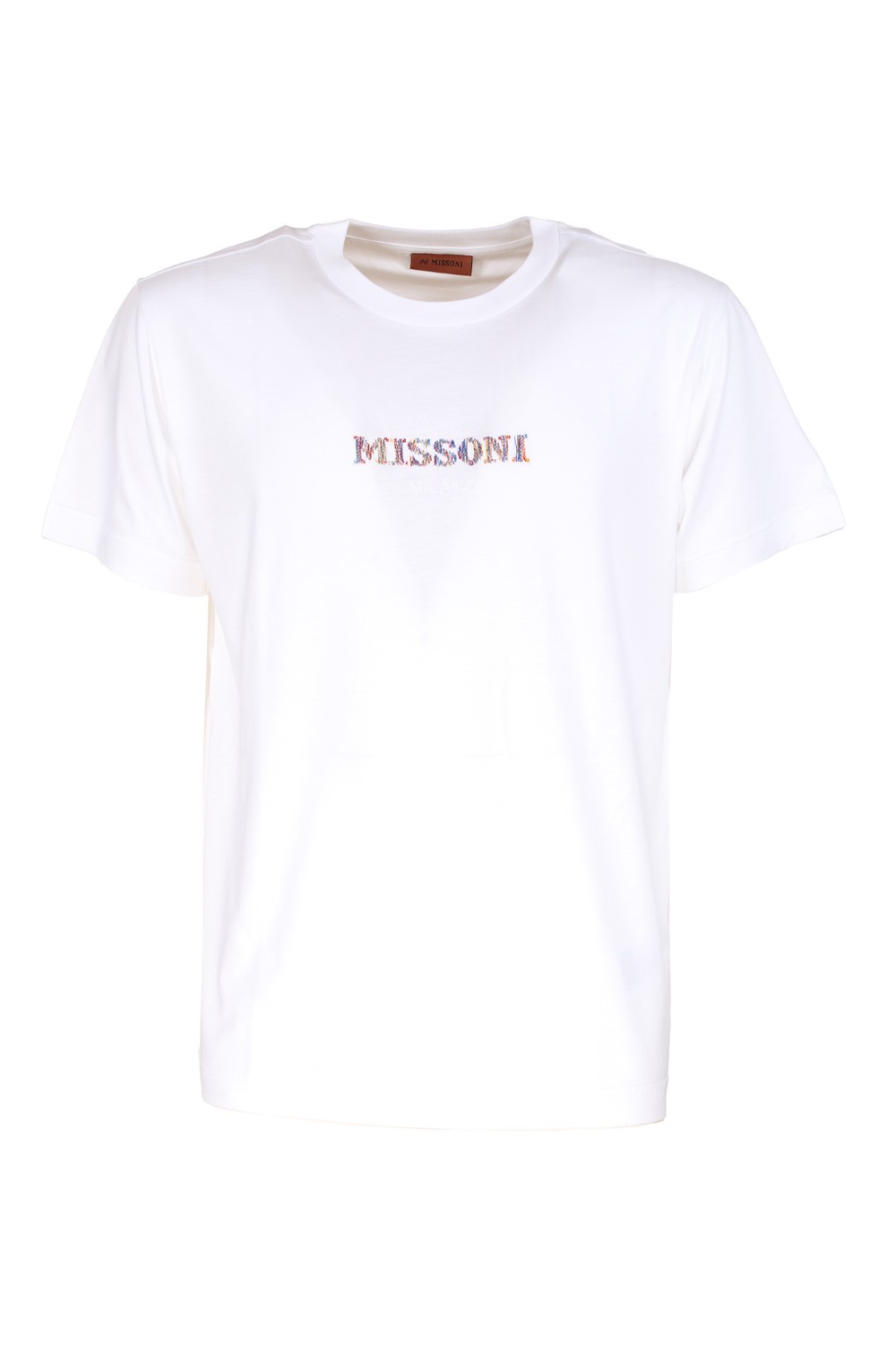 shop MISSONI Sales T-shirt: Missoni T-shirt con logo.
Girocollo.
Maniche corte.
Vestibilità regolare.
Composizione: 100% cotone.
Fabbricato in Italia.. UC22SL03-S013U number 7870384