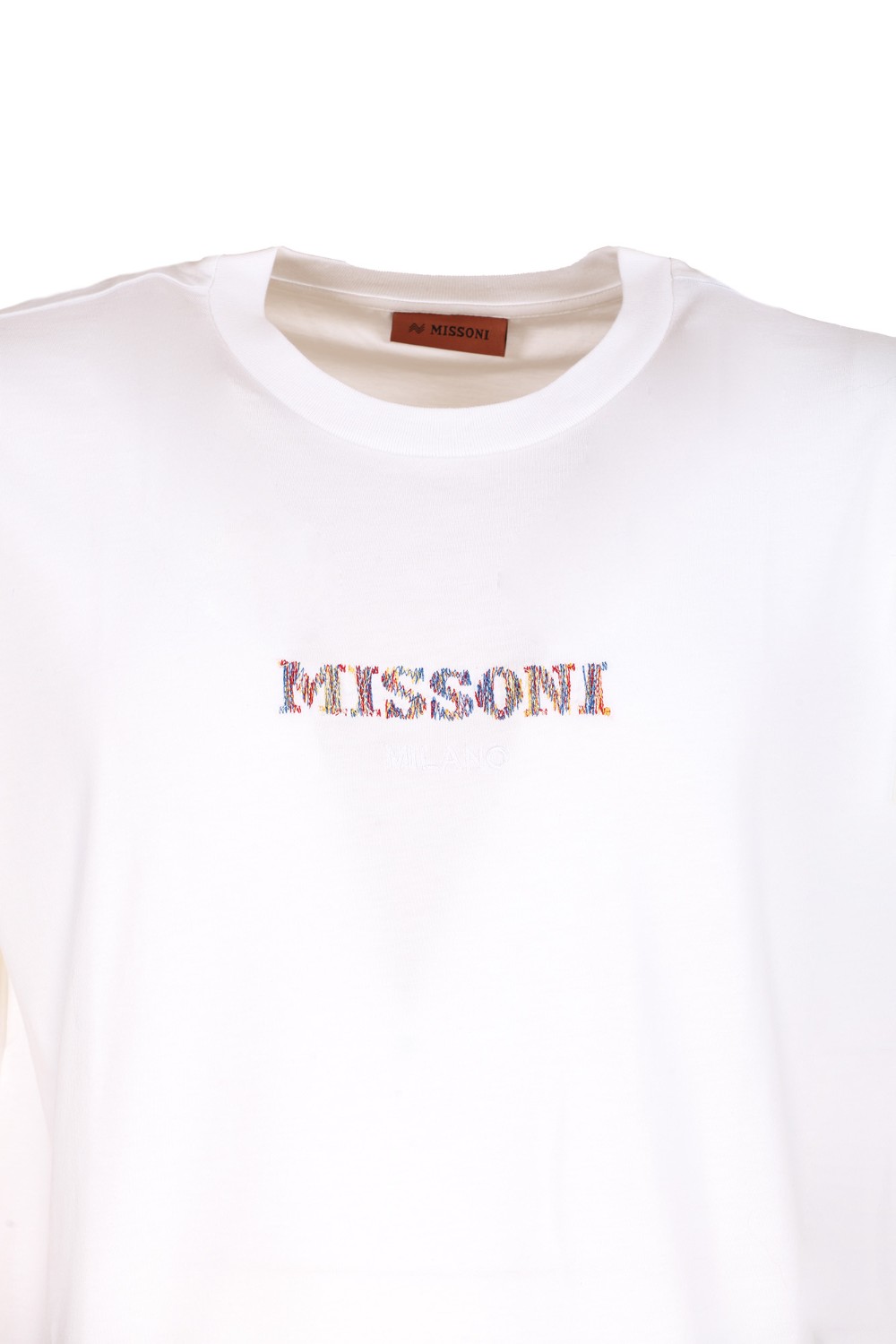 shop MISSONI Saldi T-shirt: Missoni T-shirt con logo.
Girocollo.
Maniche corte.
Vestibilità regolare.
Composizione: 100% cotone.
Fabbricato in Italia.. UC22SL03-S013U number 7870384