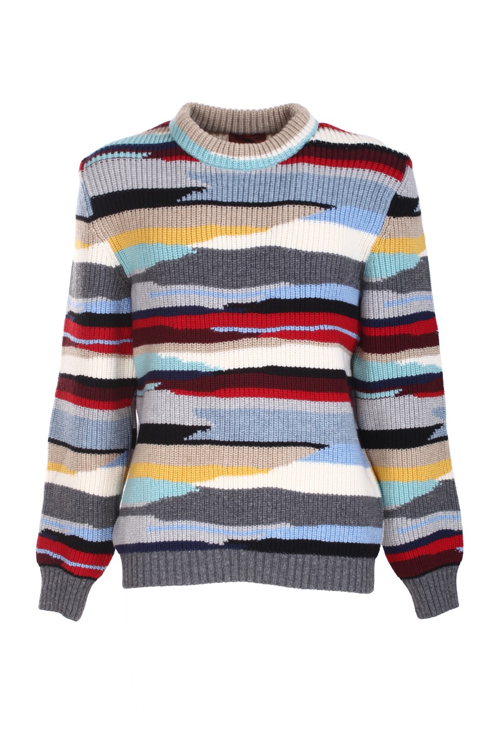 shop MISSONI Saldi Pull: Missoni maglia in lana.
Girocollo.
Maniche lunghe.
Spalla abbassata.
Multicolor.
Fondo e polsini a coste.
Vestibilità regolare.
Composizione: 100% Lana.
Fabbricato in Italia.. US22WN0M-S91BJ number 8377864