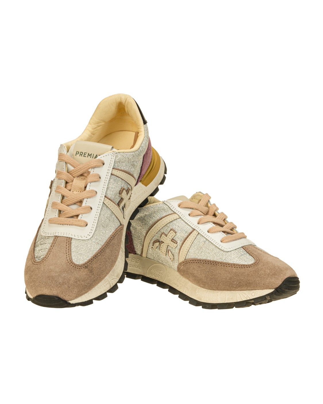 shop PREMIATA Saldi Scarpe: Premiata sneakers "JOHNLOWD".
Altezza Suola 2,5 cm.
Fusbet Interno 27 cm.
Logo Premiata.
Multicolore.
Mix di materiali.
Suola: 60% EVA 10% TPU (PLASTIC MATERIAL) 30% RUBBER Tomaia: 45% CALF LEATHER 55% PA 
Fodera: 100% GOAT LEATHER.
Fabbricata in Vietnam.. JOHNLOWD-6027 number 5580251