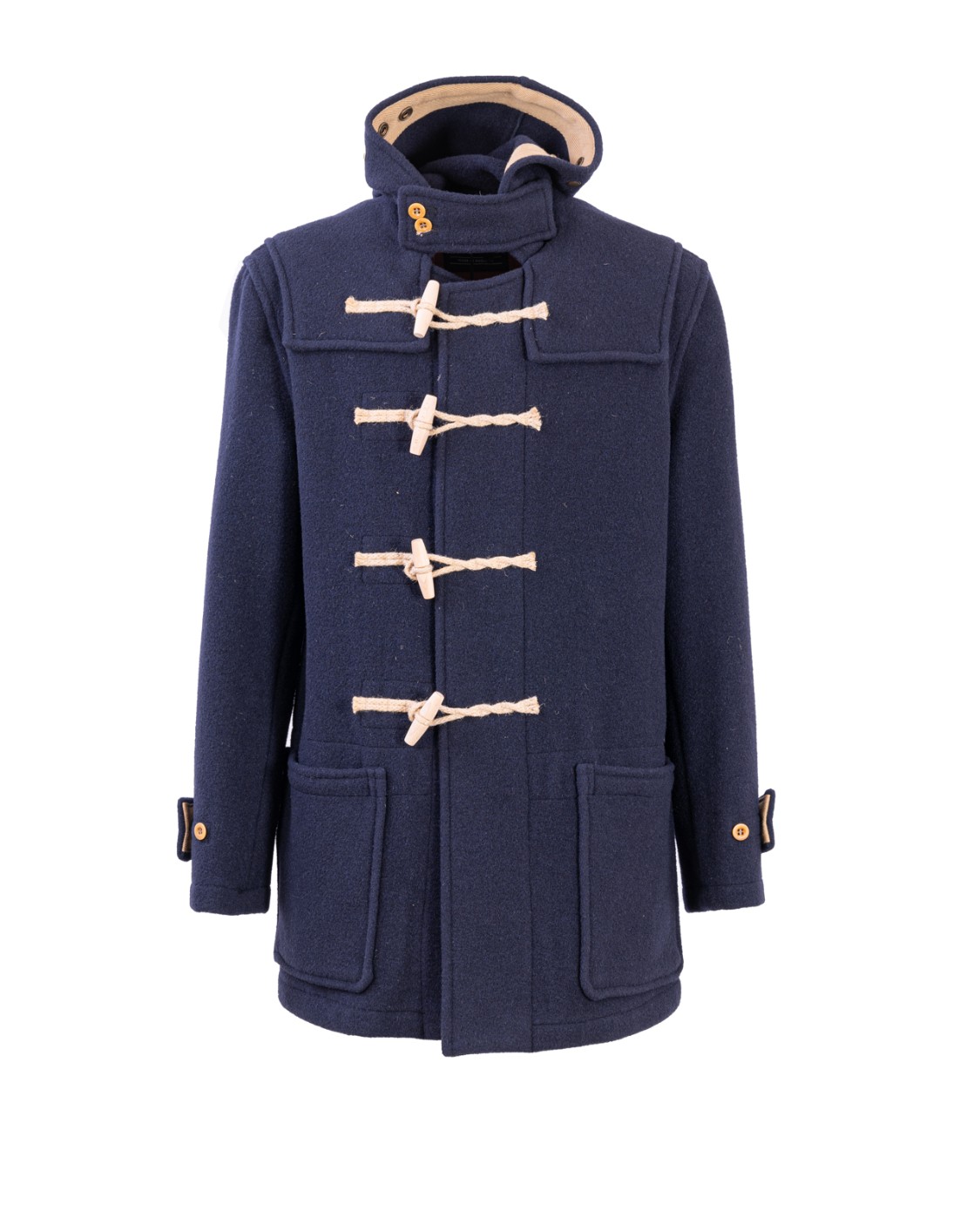 shop GLOVERALL Saldi Montgomery: Gloverall montgomery in lana.
Cappuccio.
Chiusura con alamari.
Maniche lunghe.
Tasche laterali.
Composizione: 90% Lana 10% Poliammide.
Fabbricato in Inghilterra.. MC5005-NAY number 9302985