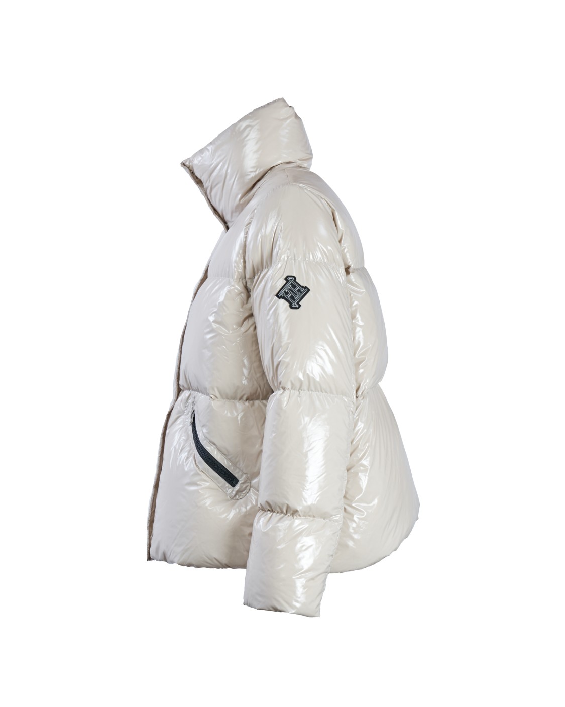 shop HERNO  Piumino: Herno bomber in gloss.
Vestibilità boxy.
Collo alto.
Maniche lunghe.
Chiusura coperta con zip e automatici.
Tasche con zip dal colore a contrasto.
Bordi stretch.
Composizione: 100% Poliestere.
Fabbricato in Romania.. PI001712D12220-1985 number 5931557