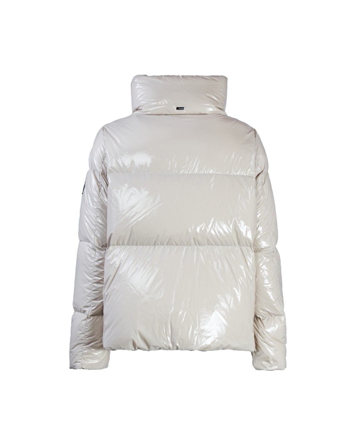 shop HERNO  Piumino: Herno bomber in gloss.
Vestibilità boxy.
Collo alto.
Maniche lunghe.
Chiusura coperta con zip e automatici.
Tasche con zip dal colore a contrasto.
Bordi stretch.
Composizione: 100% Poliestere.
Fabbricato in Romania.. PI001712D12220-1985 number 5931557