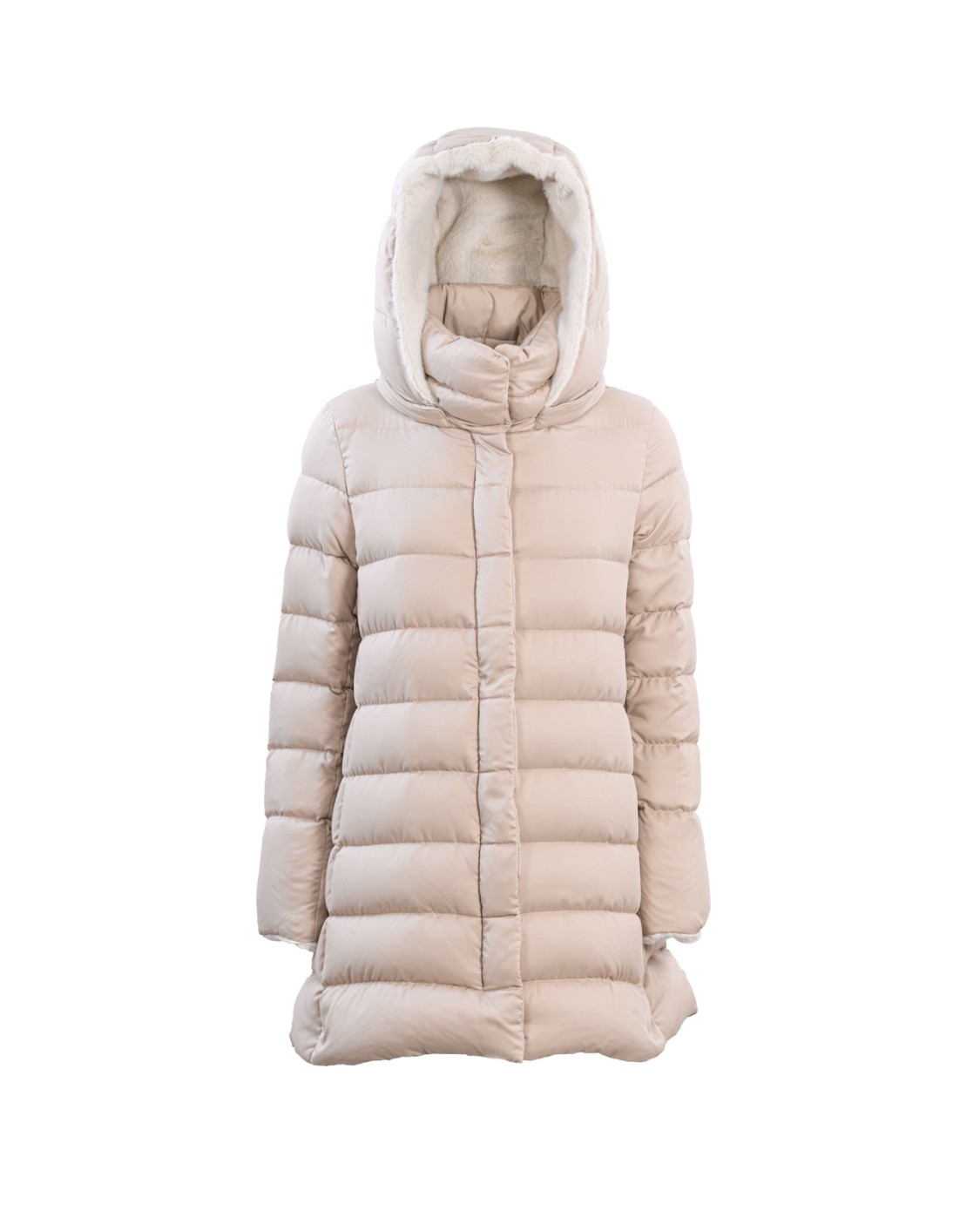 shop HERNO  Piumino: Herno piumino in nylon trapuntato.
A-shape fit.
Cappuccio.
Chiusura con zip e bottoni.
Tasche laterali con zip invisibile
Composizione: 100% Poliammide.
Fabbricato in Romania.. PI001795D12414-1980 number 3184165