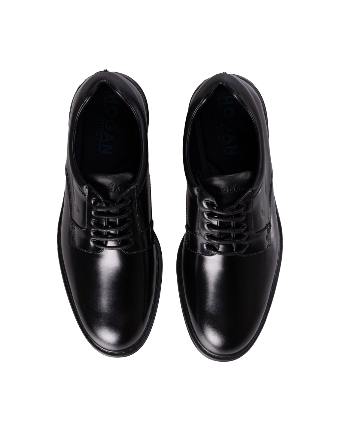 shop HOGAN Saldi Scarpa: Hogan scarpe stringate H576 Nero.
Made in Italy.
Tomaia in pelle.
Monogramma Hogan impresso.
Guardolo con cuciture.
Fussbett in memory foam 8 mm.
Suola in gomma.
Altezza totale 4,5 cm.
Indicazioni di cura e mantenimento incluse.
Custodia in tessuto inclusa.
Composizione: 100% Pelle.
Fabbricato in Italia.. HXM5760DU60QFY-B999 number 7204661
