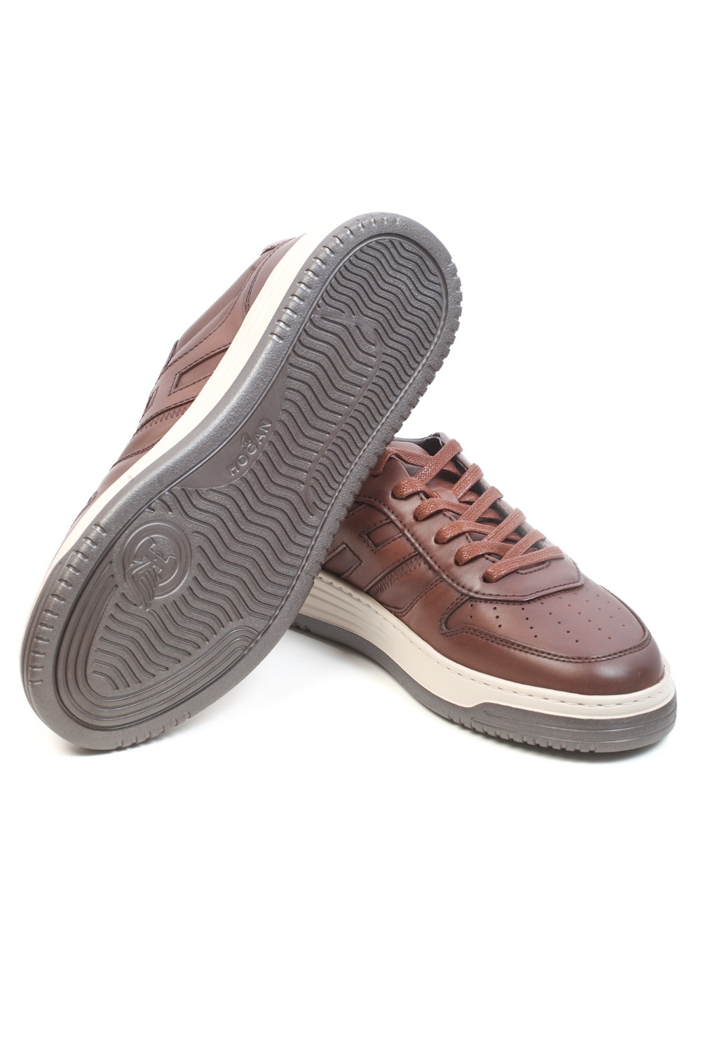 HOGAN Sales Hogan H630 sneakers brown HG CortecciSiena