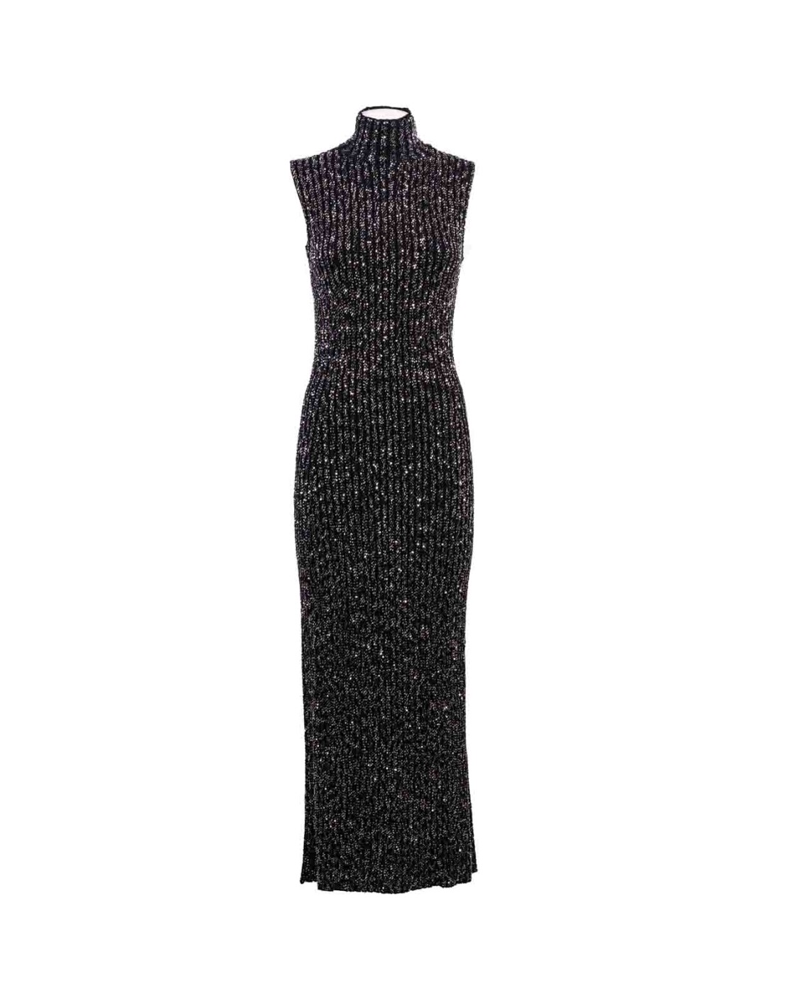 shop MISSONI  Abito: Missoni abito longuette senza maniche.
Senza maniche, con collo alto.
Vestibilità aderente.
Composizione: 50% Viscosa 28% Polaimmide 22% Poliestere.
Fabbricato in Italia.. DS23WG09BK025R-S90DI number 2610044