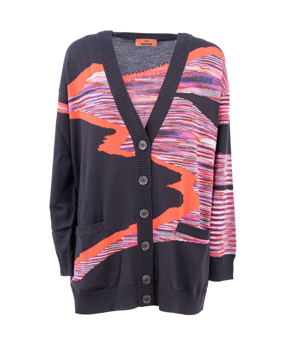 shop MISSONI Saldi Cardigan: Missoni cardigan lavorato a maglia
Maglia leggera.
Collo a V.
Maniche lunghe.
Bottoni.
Due tasche.
Composizione: 100% Lana.
Fabbricato in Italia.. DS23WM0LBK025Q-SM91C number 728170
