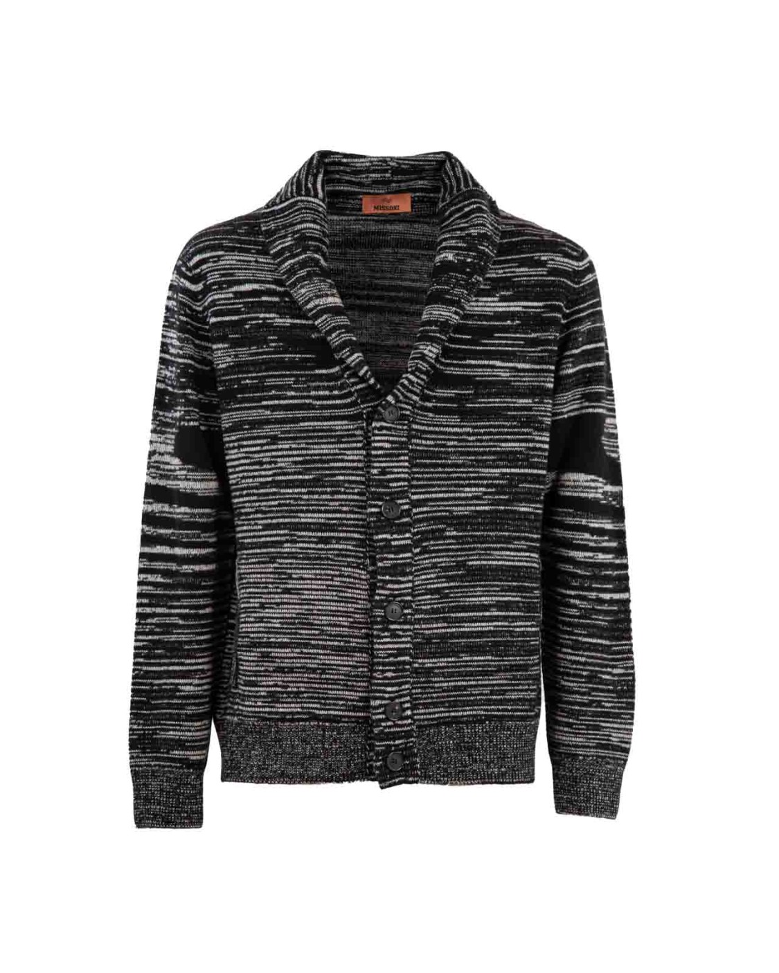 shop MISSONI Saldi Cardigan: Missoni cardigan in cashmere.
Collo sciallato.
Maniche lunghe.
Fantasia bicolore.
Chiusura con bottoni.
Vestibilità regolare.
Composizione: 100% Cashmere.
Fabbricato in Italia.. UC23WM00BK016W-F9001 number 5469758