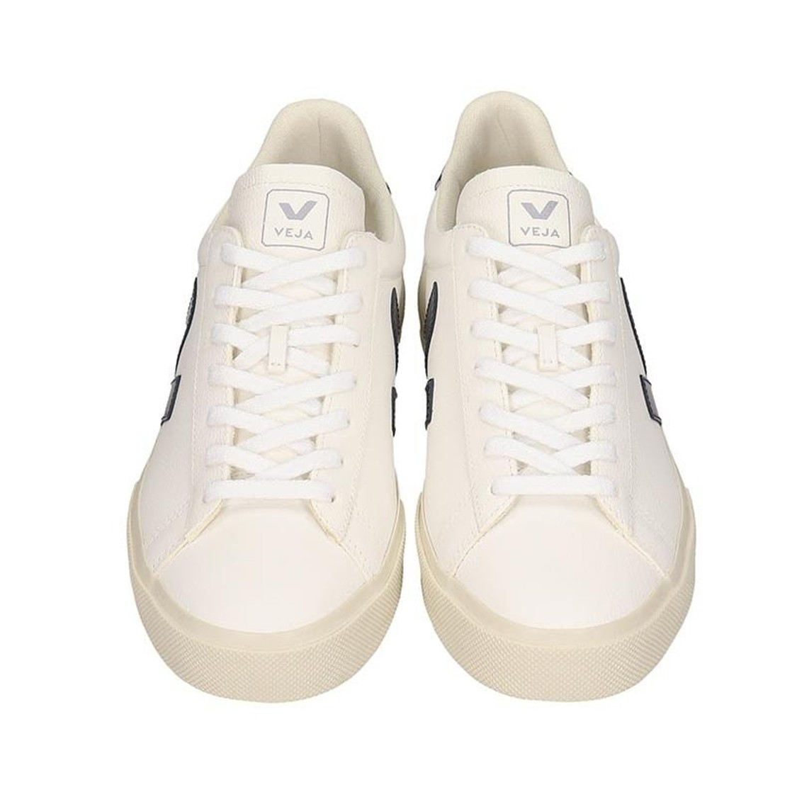 shop VEJA  Scarpe: Veja sneaker bianche.
Modello Campo easy in pelle bianca con logo blu.
Suola in gomma.
Logo su linguetta tomaia.
made in Brasil.. CPM052058-CAMPO number 3694356