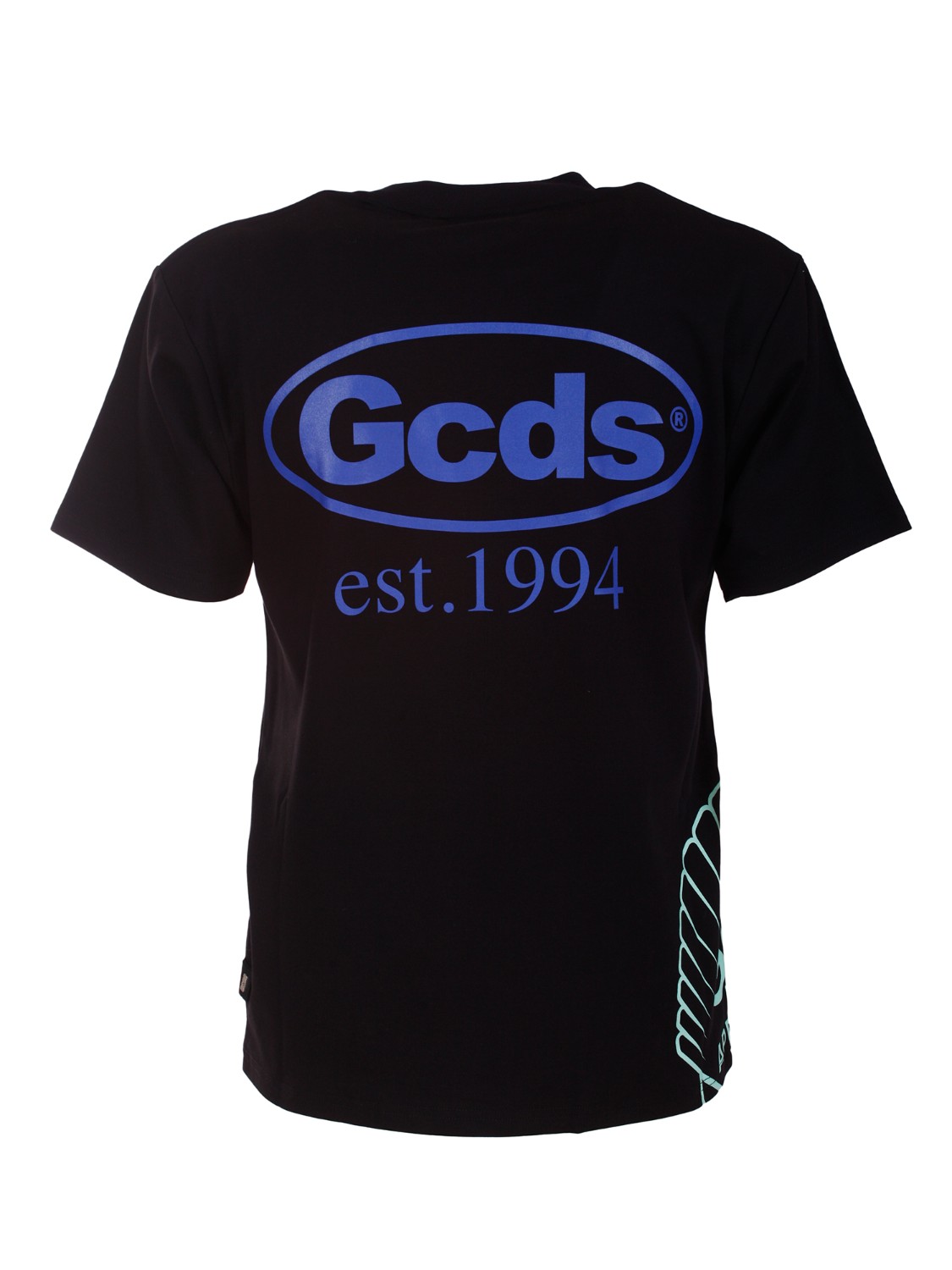 shop GCDS  T-shirt: GCDS t-shirt con stampe logo.
Oversize fit.
Composizione: 100% cotone.
Fabbricato in Italia.. SS22M130103-02 number 5146206