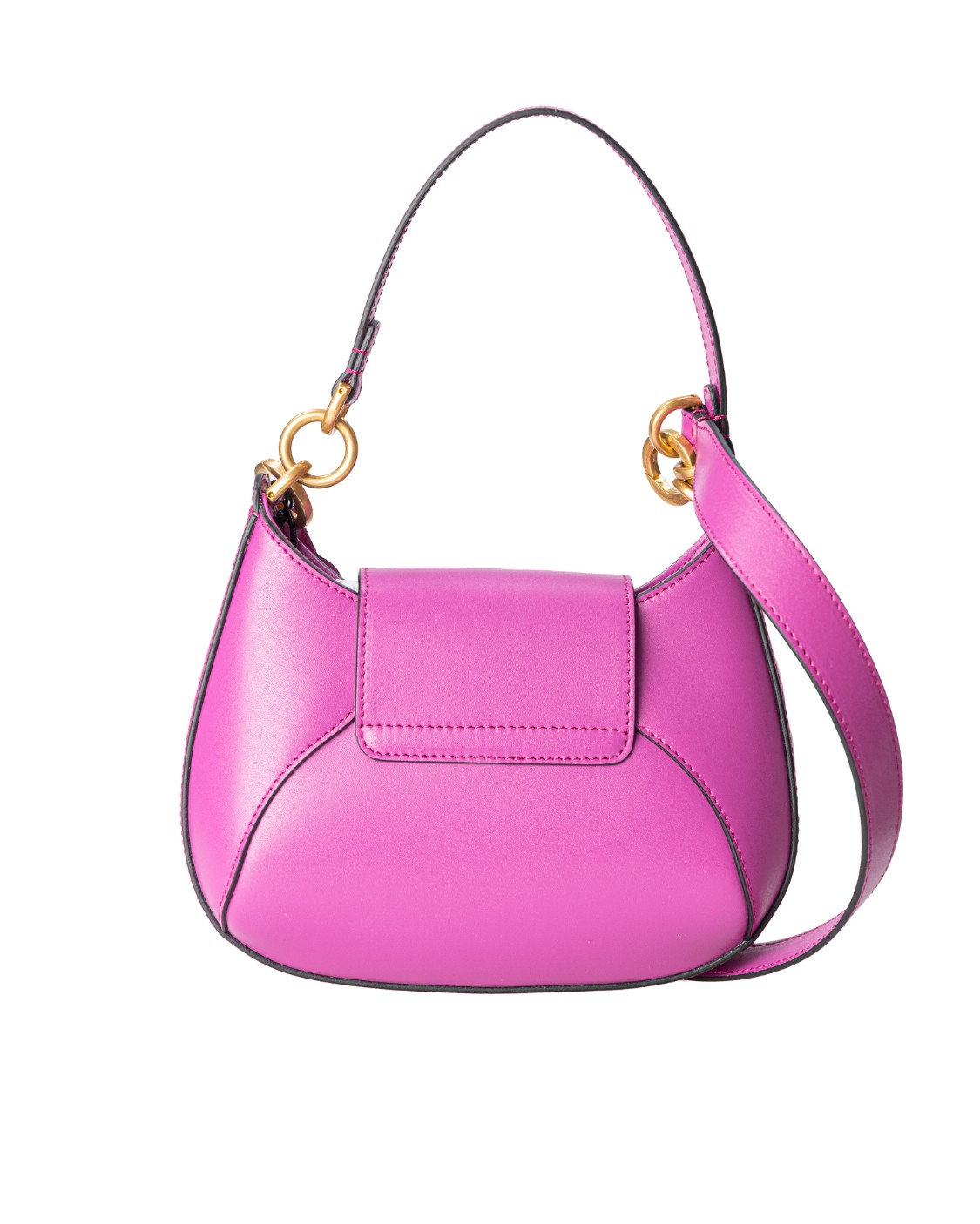 shop HOGAN  Borsa: Hogan H-Bag Hobo Mini, in pelle.
Fibbia monogramma H con logo Hogan.
Chiusura con pattina e bottone magnetico.
Tasca interna.
Dimensioni: 22 x 14 x 8 cm.
Manico e tracolla combinabili.
Custodia in tessuto inclusa.
Composizione: 100% pelle di vitello.
Fabbricato in Romania.. KBW01MS0100J60-L226 number 2250680
