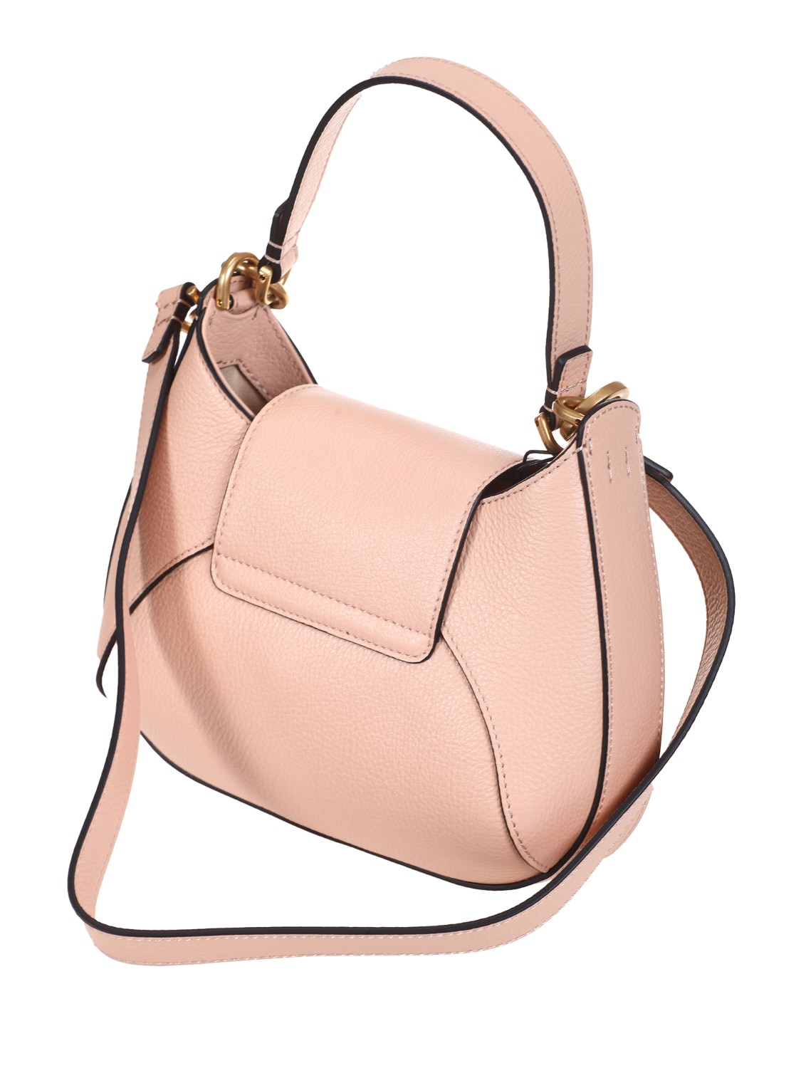 shop HOGAN  Borsa: Hogan H-Bag Hobo Mini, in pelle.
Fibbia monogramma H con logo Hogan.
Chiusura con pattina e bottone magnetico.
Tasca interna.
Dimensioni: 22 x 14 x 8 cm.
Manico e tracolla combinabili.
Custodia in tessuto inclusa.
Composizione: 100% pelle di vitello.
Fabbricato in Romania.. KBW01MS0100O6R-M035 number 8171659