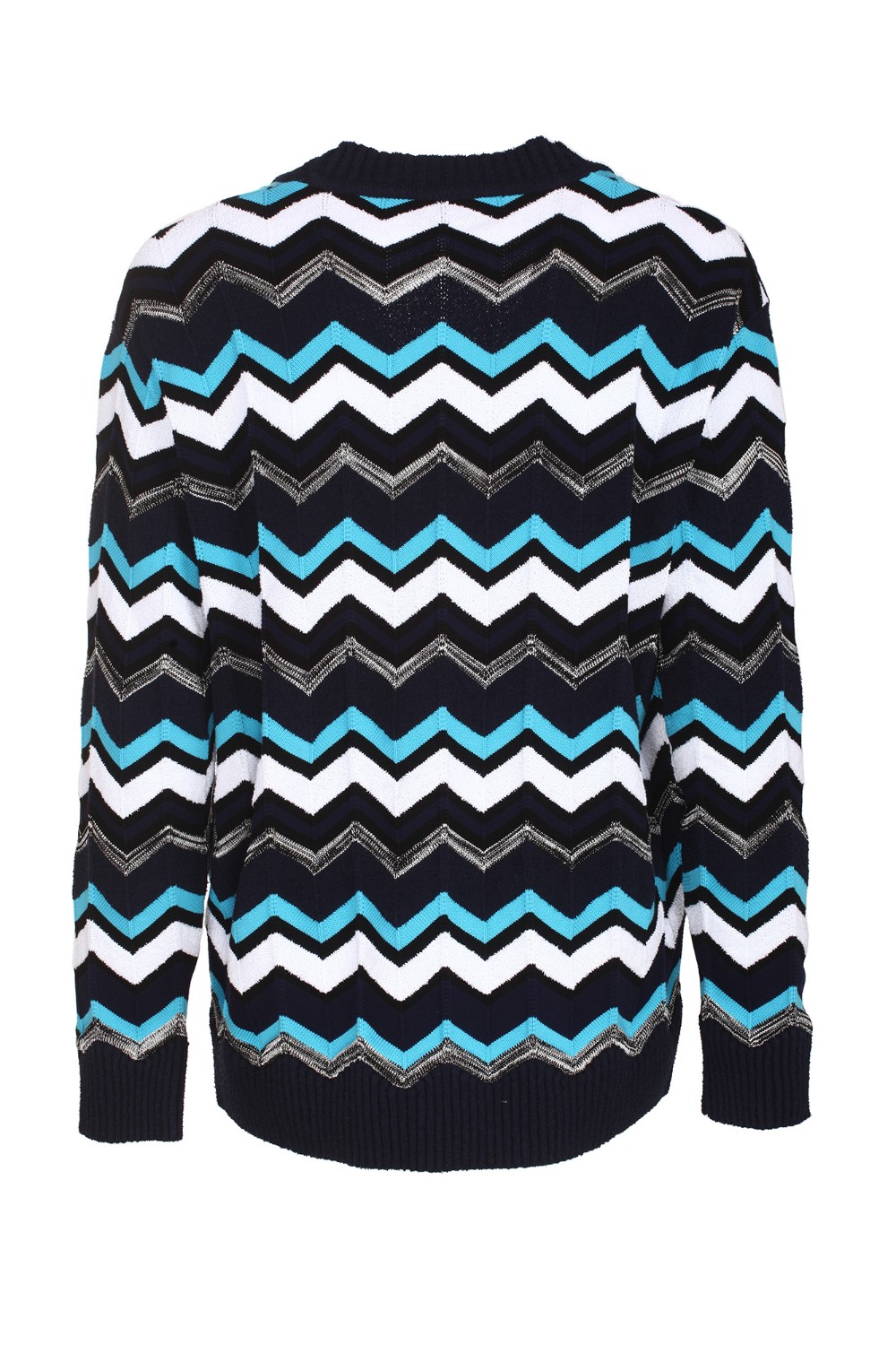 shop MISSONI Saldi Cardigan: Missoni cardigan con iconica fantasia zig-zag con bottoni.
Lavorato a maglia dal peso leggero.
Fantasia multicolore.
Scollo a v.
Maniche lunghe.
Composizione:  86% Cotone, 11% Viscosa, 3% Poliammide.
Fabbricato in Italia.. US23SM09-S728Z number 7068403