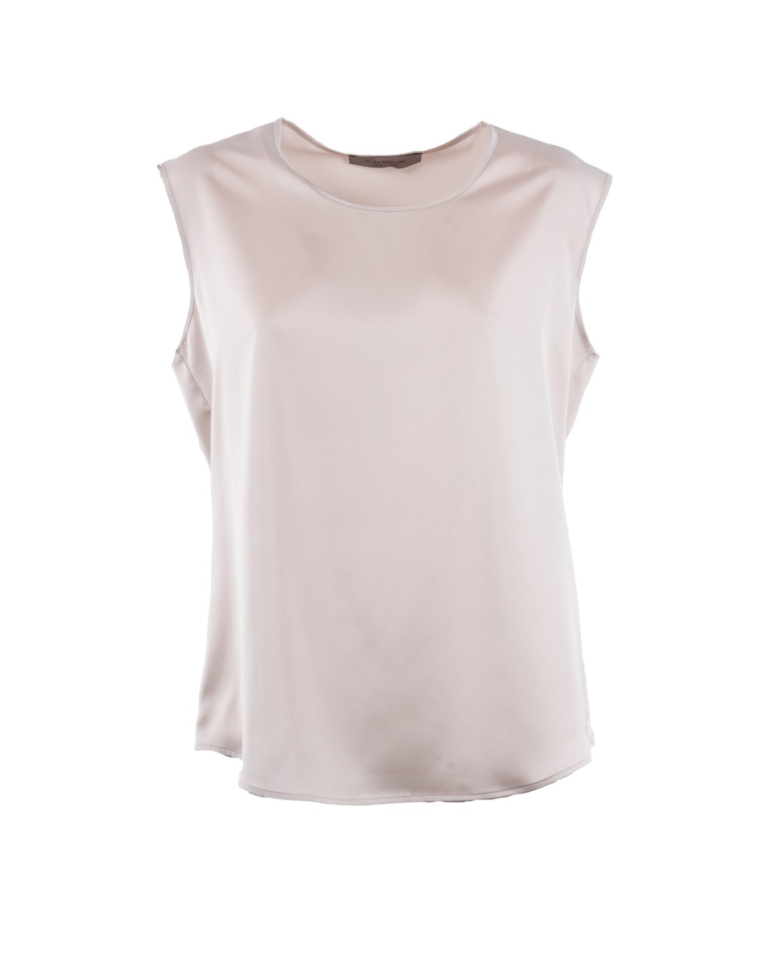 shop D.EXTERIOR  Top: D.Exterior top "Lino".
Senza maniche.
Scollo rotondo.
Vestibilità regolare.
Composizione: 97% Poliestere 3% Elastan.
Made in Italy.. 58560-10LINO number 9885267