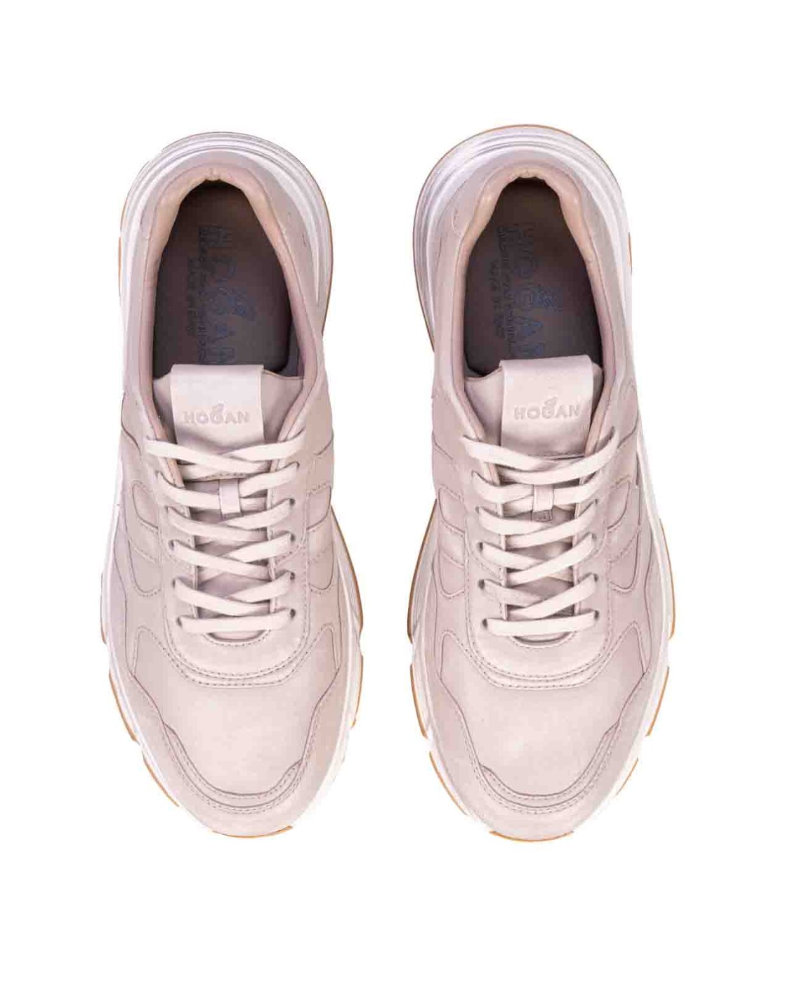 shop HOGAN  Sneakers: Hogan Hyperlight in pelle.
Tomaia in nappa.
Dettagli in cuoio.
H laterale.
Impunture a vista.
Fussbett in memory foam.
Suola in gomma.
Indicazioni di cura e mantenimento incluse.
Custodia in tessuto inclusa.
Composizione: 100% pelle.
Made in Italy.. HXM5630EC01SYV-B013 number 6158811