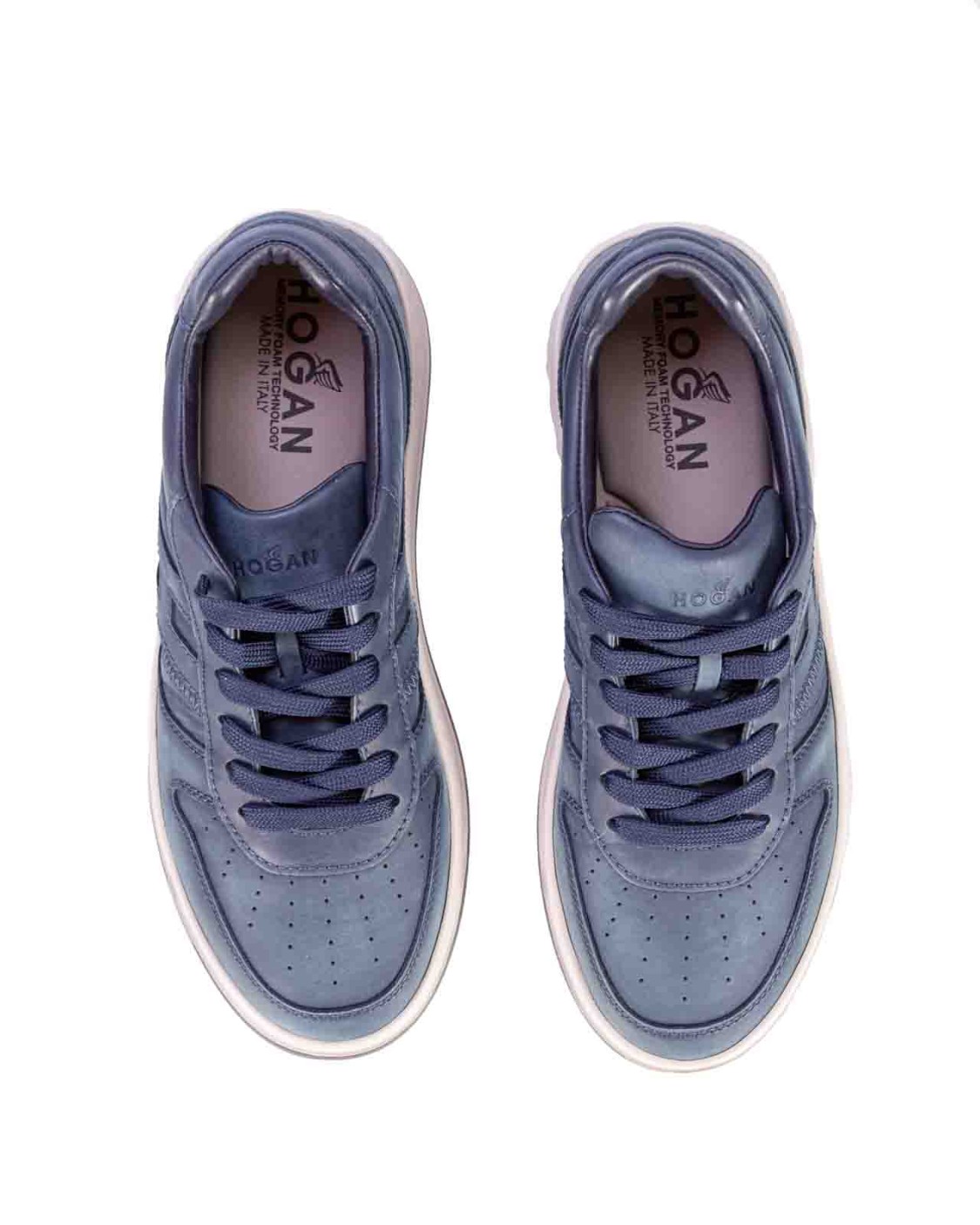 shop HOGAN  Sneakers: Hogan Sneakers H630.
Tomaia in pelle.
H laterale.
Dettagli in nappa.
Fussbett in memory foam 9 mm.
Suola in gomma.
Altezza totale 3,8 cm.
Indicazioni di cura e mantenimento incluse.
Custodia in tessuto inclusa.
Include un paio di lacci aggiuntivi.
Fabbricato in Italia.. HXM6300EU54SYI-U808 number 5995580