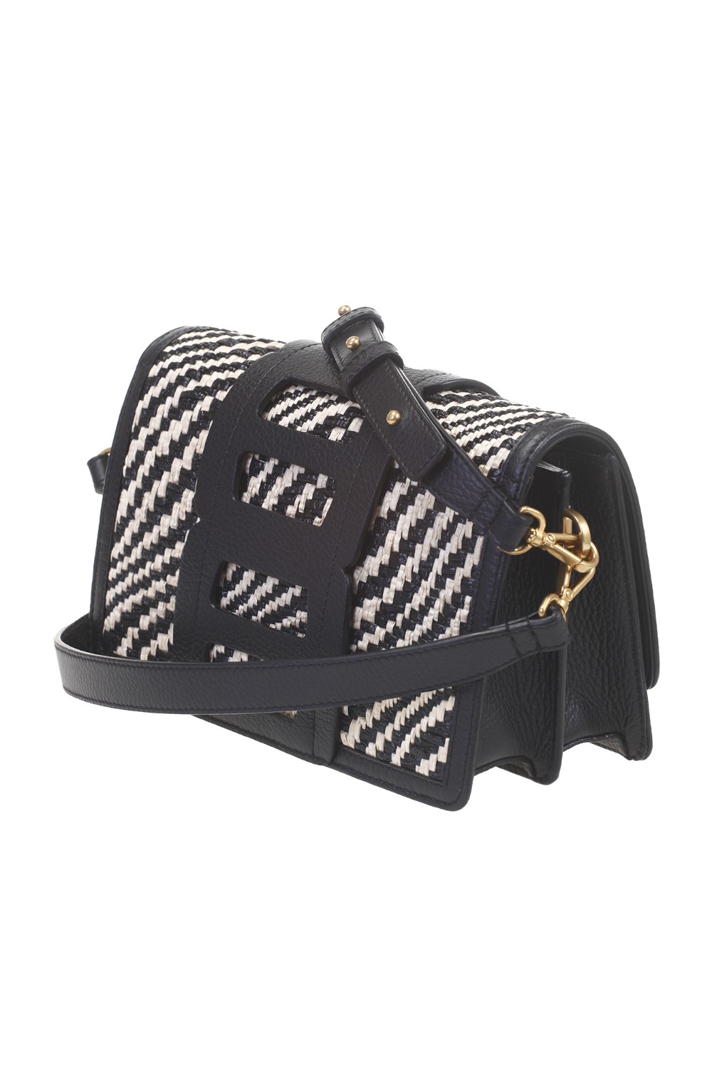 shop HOGAN Saldi Borsa: Hogan Borsa a Tracolla H-Bag.
Borsa a tracolla donna.
Articolo realizzato in pelle martellata.
Inserti in rafia.
Fibbia H con logo Hogan.
Chiusura con patta e bottone magnetico.
Interno a due scomparti.
Taschina interna.
Dimensioni: 23,5 x 15 x 10,5 cm.
Manico removibile, tracolla regolabile e removibile.
Indicazioni di cura e mantenimento incluse.
Custodia in tessuto inclusa.. KBW01MN9100T3J-7D36 number 1454300